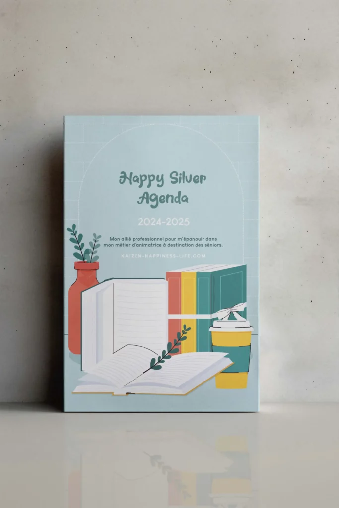 Exemple d'une réalisation de l'Agence Innova pour Kaizen Happiness Life (Amandine Clavaud)